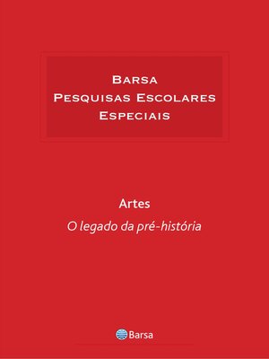 cover image of Temática--Artes--Legado Pré-História